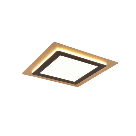 Trio Morgan matt nikkel-szürke LED mennyezeti lámpa (TRI-641510280) LED 1 izzós IP20