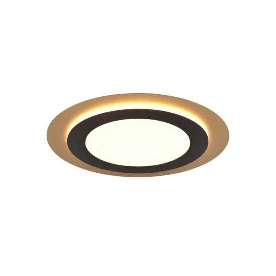 Trio Morgan fekete-arany LED mennyezeti lámpa (TRI-641519280) LED 1 izzós IP20