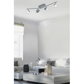 Trio Narcos matt nikkel LED asztali lámpa (TRI-573190107) LED 1 izzós IP20