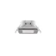 Trio Nimbus króm-fehér fürdőszobai LED beépíthető lámpa (TRI-653410106) LED 1 izzós IP44