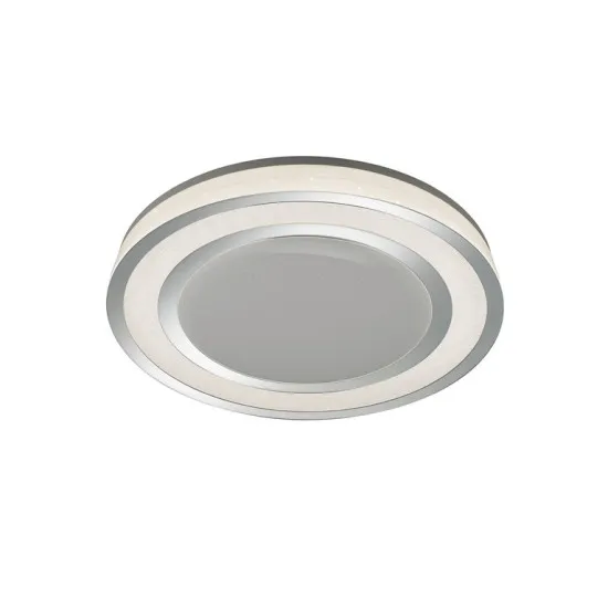 Trio Noriaki króm-fehér LED mennyezeti lámpa (TRI-679210106) LED 1 izzós IP20