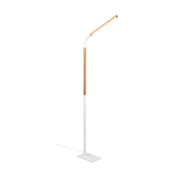 Trio Norris fehér-natúr LED állólámpa (TRI-445210131) LED 1 izzós IP20