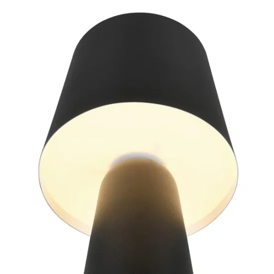 Trio Nubian fekete asztali lámpa (TRI-562900132) E27 1 izzós IP20