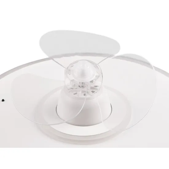 Trio Nybro fehér LED mennyezeti ventilátoros lámpa (TRI-R64133131) LED 1 izzós IP20