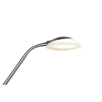 Trio Orson matt nikkel-fehér LED állólámpa (TRI-R40073507) LED 2 izzós IP20