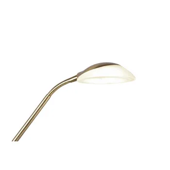 Trio Orson sárgaréz-fehér LED állólámpa (TRI-R40073508) LED 2 izzós IP20