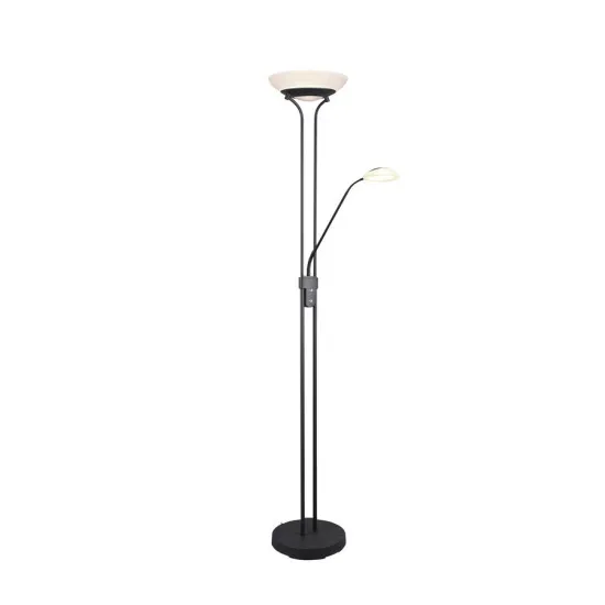 Trio Orson fekete-fehér LED állólámpa (TRI-R40073532) LED 2 izzós IP20