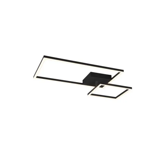 Trio Padella fekete LED mennyezeti lámpa (TRI-R62642432) LED 1 izzós IP20