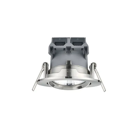 Trio Pamir matt nikkel fürdőszobai LED beépíthető lámpa (TRI-650510107) LED 1 izzós IP23