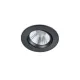 Trio Pamir fekete-fehér fürdőszobai LED beépíthető lámpa (TRI-650510132) LED 1 izzós IP23