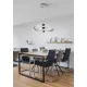 Trio Parma króm LED függesztett lámpa (TRI-R37071106) LED 1 izzós IP20