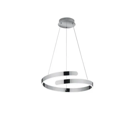 Trio Parma króm LED függesztett lámpa (TRI-R37071106) LED 1 izzós IP20