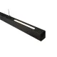 Trio Paros fekete LED függesztett lámpa (TRI-R32043132) LED 3 izzós IP20