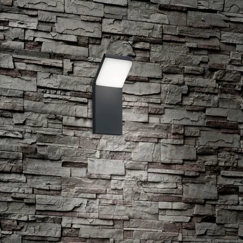 Trio Pearl anracit-fehér LED kültéri falikar (TRI-221160142) LED 1 izzós IP54