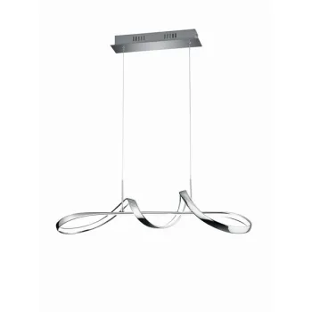 Trio Perugia króm LED függesztett lámpa (TRI-R37091106) LED 1 izzós IP20
