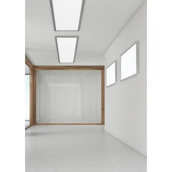 Trio Phoenix matt nikkel-fehér LED mennyezeti lámpa (TRI-674016207) LED 1 izzós IP20