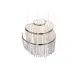 Trio Pomp króm-átlátszó LED csillár (TRI-R37341106) LED 1 izzós IP20