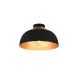 Trio Punch fekete-arany mennyezeti lámpa (TRI-R60811032) E27 1 izzós IP20