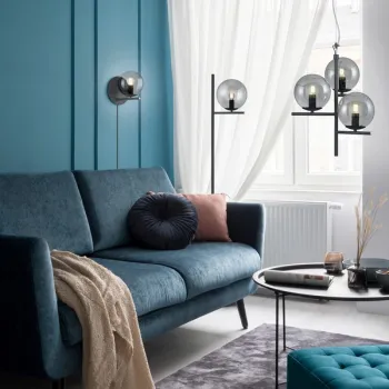 Trio Pure antracit falikar (TRI-202000142) E14 1 izzós IP20 Trio Pure antracit falikar (TRI-202000142) E14 1 izzós IP20