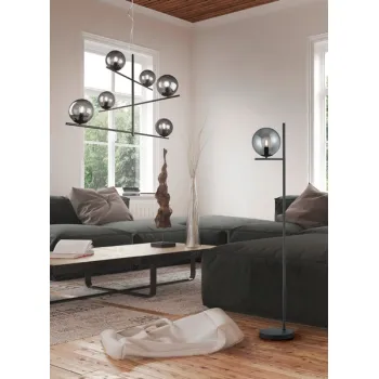 Trio Pure antracit állólámpa (TRI-402000142) E14 1 izzós IP20 Trio Pure antracit állólámpa (TRI-402000142) E14 1 izzós IP20