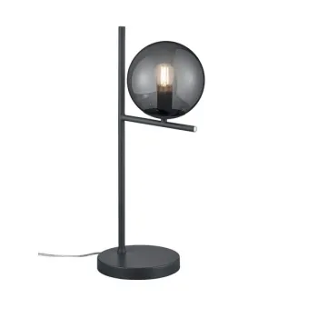 Trio Pure antracit asztali lámpa (TRI-502000142) E14 1 izzós IP20 Trio Pure antracit asztali lámpa (TRI-502000142) E14 1 izzós IP20