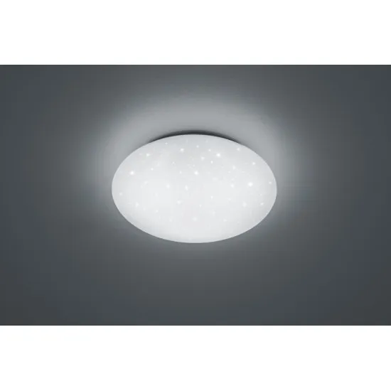 Trio Putz fehér-fekete fürdőszobai LED mennyezeti lámpa (TRI-R62681201) LED 1 izzós IP44 Trio Putz fehér-fekete fürdőszobai LED mennyezeti lámpa (TRI-R62681201) LED 1 izzós IP44