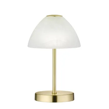 Trio Queen sárgaréz-fehér LED asztali lámpa (TRI-R52021108) LED 1 izzós IP20 Trio Queen sárgaréz-fehér LED asztali lámpa (TRI-R52021108) LED 1 izzós IP20