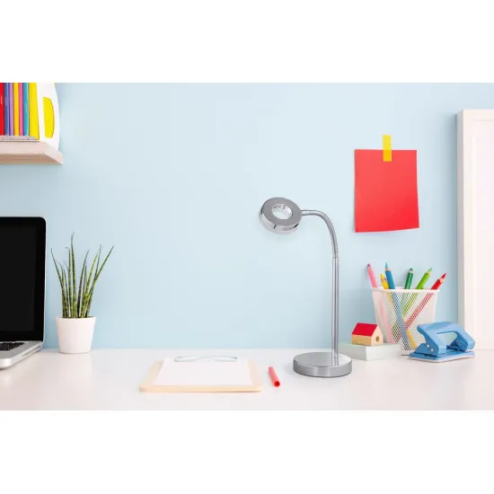 Trio Rennes króm LED asztali lámpa (TRI-R52411106) LED 1 izzós IP20