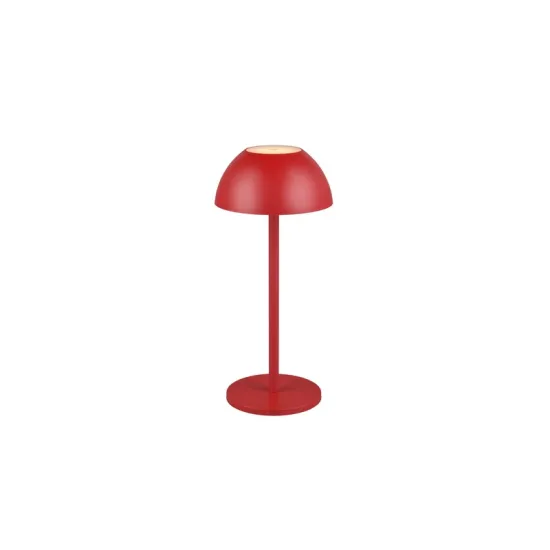 Trio Ricardo piros LED kültéri asztali lámpa (TRI-R54106110) LED 1 izzós IP54