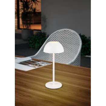 Trio Ricardo fehér LED kültéri asztali lámpa (TRI-R54106131) LED 1 izzós IP54