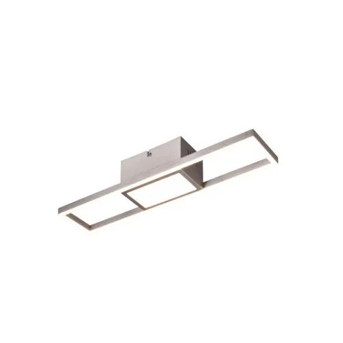 Trio Rigido matt nikkel LED mennyezeti lámpa (TRI-R67172107) LED 1 izzós IP20