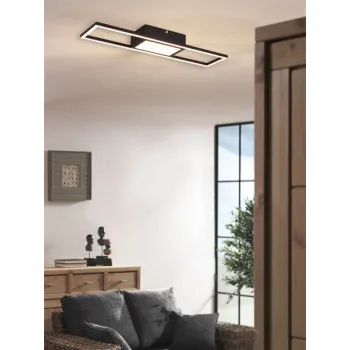 Trio Rigido fekete LED mennyezeti lámpa (TRI-R67172132) LED 1 izzós IP20