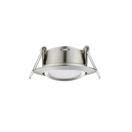 Trio Rila matt nikkel LED beépíthető lámpa (TRI-650310107) LED 1 izzós IP20