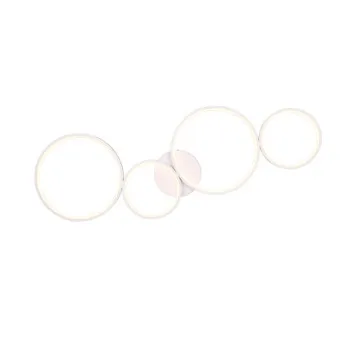 Trio Rondo fehér LED mennyezeti/fali lámpa (TRI-622610431) LED 1 izzós IP20