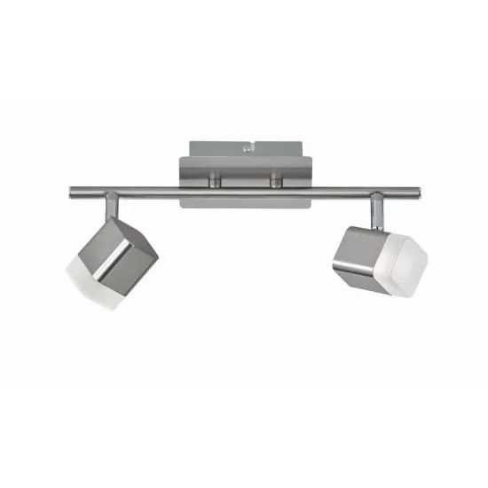 Trio Roubaix matt-nikkel LED mennyezeti spotlámpa (TRI-R82152107) LED 2 izzós IP20