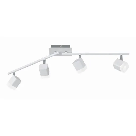 Trio Roubaix fehér LED mennyezeti spotlámpa (TRI-R82154131) LED 4 izzós IP20