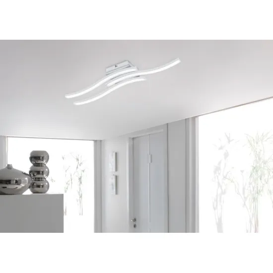 Trio Route fehér LED mennyezeti lámpa (TRI-R62473131) LED 3 izzós IP20