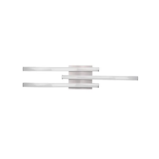 Trio Route matt nikkel LED mennyezeti lámpa (TRI-R62473407) LED 3 izzós IP20