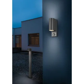 Trio Roya antracit kültéri falikar (TRI-214260242) GU10 2 izzós IP44