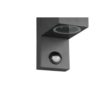 Trio Roya antracit kültéri falikar (TRI-214269242) GU10 2 izzós IP44