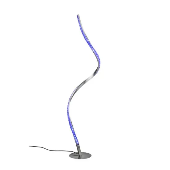 Trio Rubin csiszolt alumínium LED állólámpa (TRI-R42021105) LED 1 izzós IP20