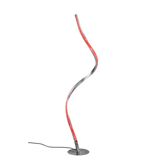 Trio Rubin csiszolt alumínium LED állólámpa (TRI-R42021105) LED 1 izzós IP20