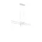 Trio Salinas fehér LED függesztett lámpa (TRI-320310331) LED 1 izzós IP20