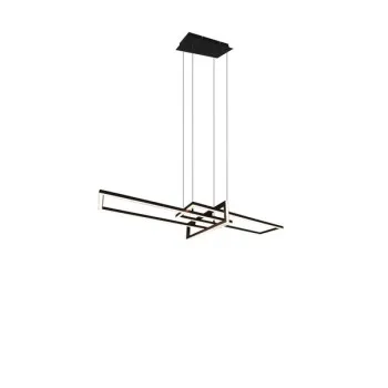 Trio Salinas fekete LED függesztett lámpa (TRI-320310332) LED 1 izzós IP20 Trio Salinas fekete LED függesztett lámpa (TRI-320310332) LED 1 izzós IP20