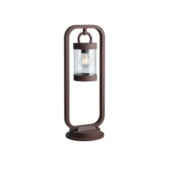 Trio Sambesi rozsdabarna-átlátszó kültéri állólámpa (TRI-504160124) E27 1 izzós IP44