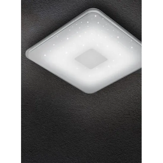 Trio Samurai fehér-szürke LED mennyezeti lámpa (TRI-628613001) LED 1 izzós IP20