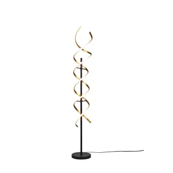 Trio Sequence sárgaréz-fekete LED állólámpa (TRI-441810208) LED 1 izzós IP20 Trio Sequence sárgaréz-fekete LED állólámpa (TRI-441810208) LED 1 izzós IP20