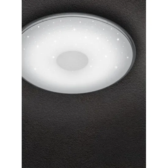 Trio Shogun fehér-szürke LED mennyezeti lámpa (TRI-628513001) LED 1 izzós IP20