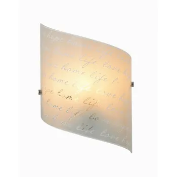 Trio Signa fehér fali lámpa (TRI-202500101) E27 1 izzós IP20