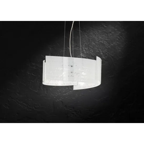 Trio Signa fehér függesztett lámpa (TRI-302500301) E27 3 izzós IP20